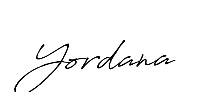 How to make Yordana signature? Antro_Vectra_Bolder is a professional autograph style. Create handwritten signature for Yordana name. Yordana signature style 7 images and pictures png