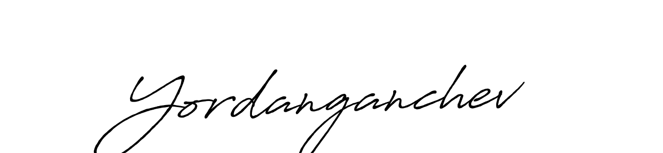 Yordanganchev stylish signature style. Best Handwritten Sign (Antro_Vectra_Bolder) for my name. Handwritten Signature Collection Ideas for my name Yordanganchev. Yordanganchev signature style 7 images and pictures png