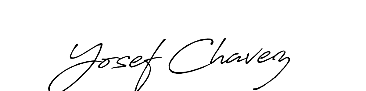 How to make Yosef Chavez signature? Antro_Vectra_Bolder is a professional autograph style. Create handwritten signature for Yosef Chavez name. Yosef Chavez signature style 7 images and pictures png