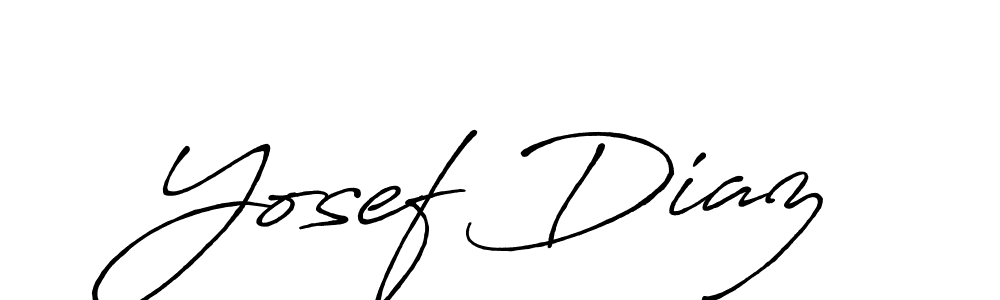 Make a short Yosef Diaz signature style. Manage your documents anywhere anytime using Antro_Vectra_Bolder. Create and add eSignatures, submit forms, share and send files easily. Yosef Diaz signature style 7 images and pictures png