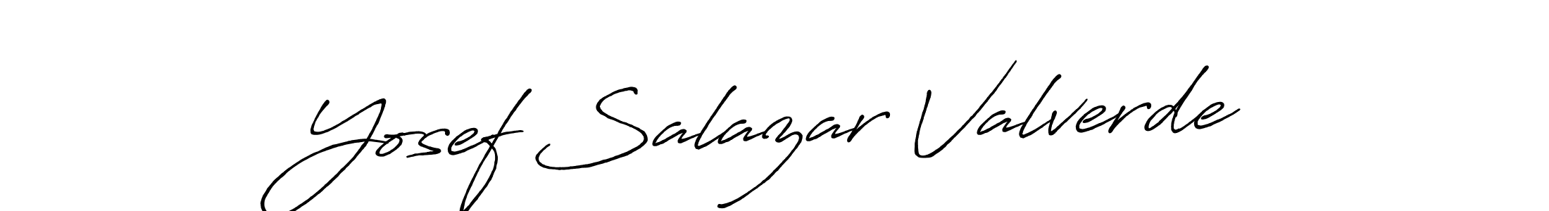 How to Draw Yosef Salazar Valverde signature style? Antro_Vectra_Bolder is a latest design signature styles for name Yosef Salazar Valverde. Yosef Salazar Valverde signature style 7 images and pictures png