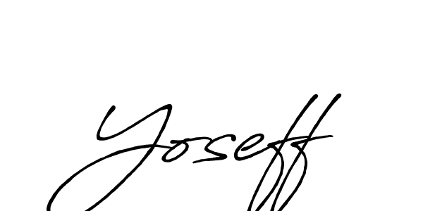 Also You can easily find your signature by using the search form. We will create Yoseff name handwritten signature images for you free of cost using Antro_Vectra_Bolder sign style. Yoseff signature style 7 images and pictures png