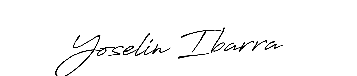 Similarly Antro_Vectra_Bolder is the best handwritten signature design. Signature creator online .You can use it as an online autograph creator for name Yoselin Ibarra. Yoselin Ibarra signature style 7 images and pictures png