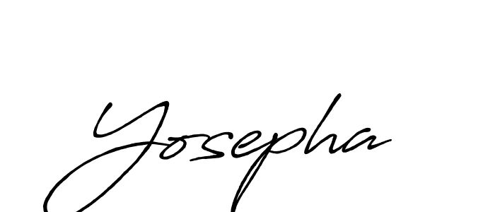 Create a beautiful signature design for name Yosepha. With this signature (Antro_Vectra_Bolder) fonts, you can make a handwritten signature for free. Yosepha signature style 7 images and pictures png