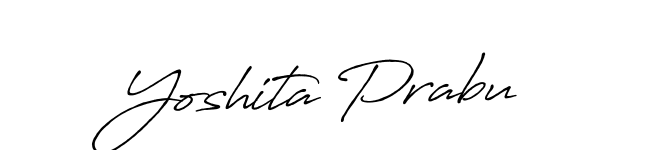 How to make Yoshita Prabu signature? Antro_Vectra_Bolder is a professional autograph style. Create handwritten signature for Yoshita Prabu name. Yoshita Prabu signature style 7 images and pictures png