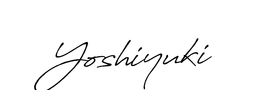Also You can easily find your signature by using the search form. We will create Yoshiyuki name handwritten signature images for you free of cost using Antro_Vectra_Bolder sign style. Yoshiyuki signature style 7 images and pictures png