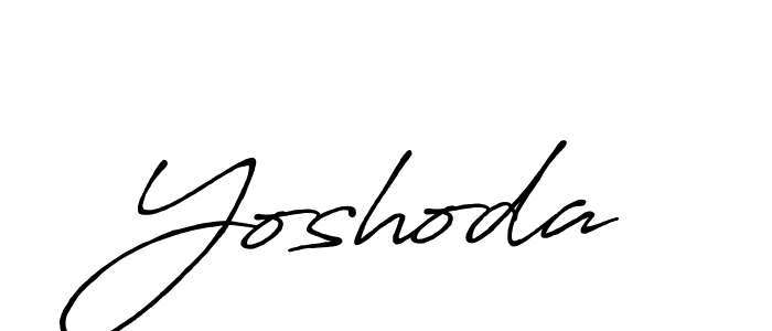 How to make Yoshoda name signature. Use Antro_Vectra_Bolder style for creating short signs online. This is the latest handwritten sign. Yoshoda signature style 7 images and pictures png