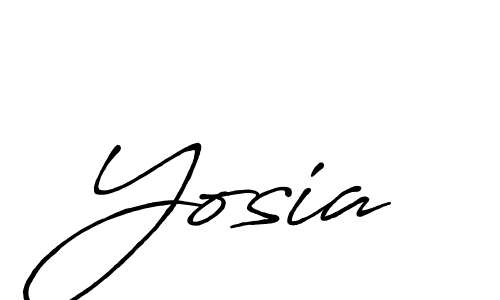 Also You can easily find your signature by using the search form. We will create Yosia name handwritten signature images for you free of cost using Antro_Vectra_Bolder sign style. Yosia signature style 7 images and pictures png