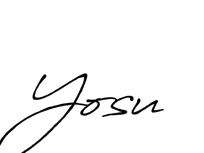 Best and Professional Signature Style for Yosu. Antro_Vectra_Bolder Best Signature Style Collection. Yosu signature style 7 images and pictures png