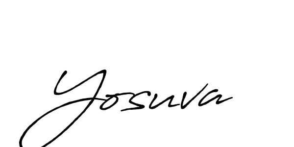 It looks lik you need a new signature style for name Yosuva. Design unique handwritten (Antro_Vectra_Bolder) signature with our free signature maker in just a few clicks. Yosuva signature style 7 images and pictures png