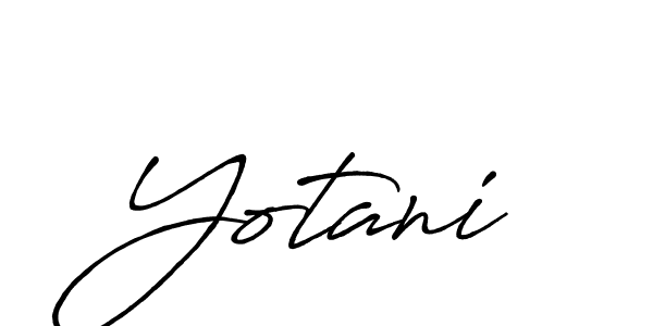 The best way (Antro_Vectra_Bolder) to make a short signature is to pick only two or three words in your name. The name Yotani include a total of six letters. For converting this name. Yotani signature style 7 images and pictures png