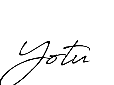 if you are searching for the best signature style for your name Yotu. so please give up your signature search. here we have designed multiple signature styles  using Antro_Vectra_Bolder. Yotu signature style 7 images and pictures png