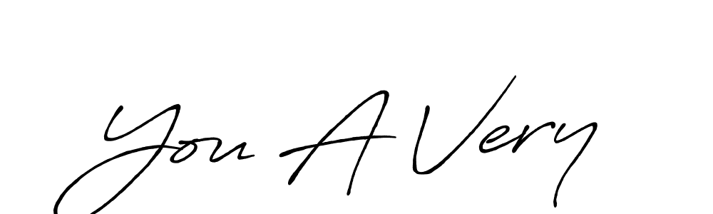 This is the best signature style for the You A Very name. Also you like these signature font (Antro_Vectra_Bolder). Mix name signature. You A Very signature style 7 images and pictures png