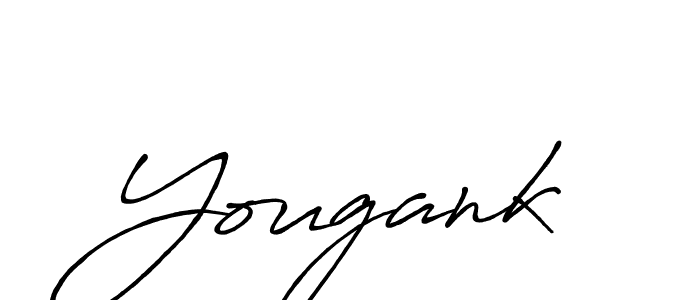 Once you've used our free online signature maker to create your best signature Antro_Vectra_Bolder style, it's time to enjoy all of the benefits that Yougank name signing documents. Yougank signature style 7 images and pictures png