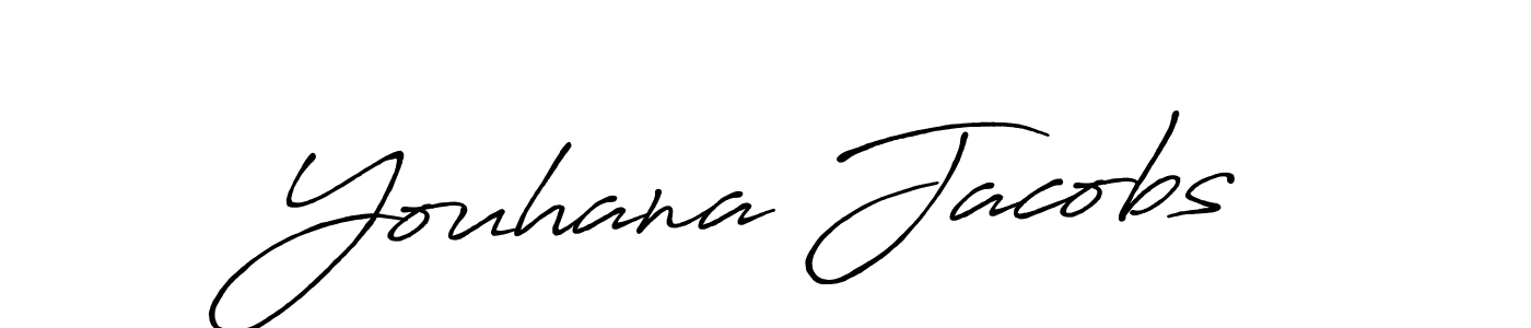 You should practise on your own different ways (Antro_Vectra_Bolder) to write your name (Youhana Jacobs) in signature. don't let someone else do it for you. Youhana Jacobs signature style 7 images and pictures png