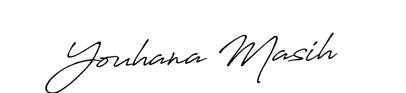 Once you've used our free online signature maker to create your best signature Antro_Vectra_Bolder style, it's time to enjoy all of the benefits that Youhana Masih name signing documents. Youhana Masih signature style 7 images and pictures png