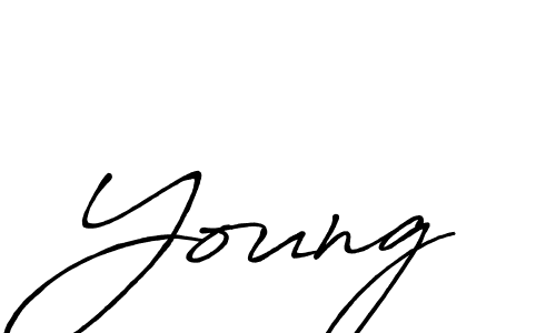 Also You can easily find your signature by using the search form. We will create Young name handwritten signature images for you free of cost using Antro_Vectra_Bolder sign style. Young signature style 7 images and pictures png