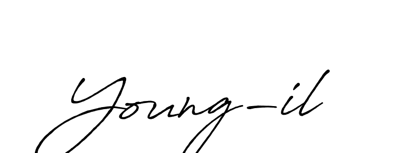 Similarly Antro_Vectra_Bolder is the best handwritten signature design. Signature creator online .You can use it as an online autograph creator for name Young-il. Young-il signature style 7 images and pictures png