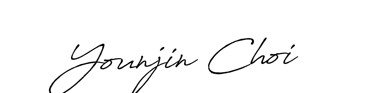 Once you've used our free online signature maker to create your best signature Antro_Vectra_Bolder style, it's time to enjoy all of the benefits that Younjin Choi name signing documents. Younjin Choi signature style 7 images and pictures png