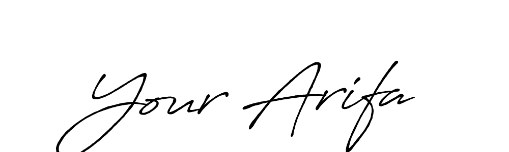 Once you've used our free online signature maker to create your best signature Antro_Vectra_Bolder style, it's time to enjoy all of the benefits that Your Arifa name signing documents. Your Arifa signature style 7 images and pictures png