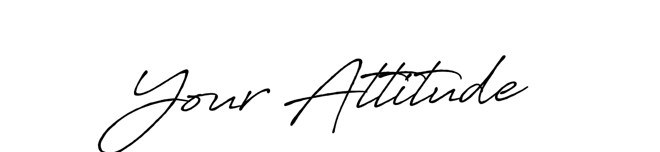 Here are the top 10 professional signature styles for the name Your Attitude. These are the best autograph styles you can use for your name. Your Attitude signature style 7 images and pictures png