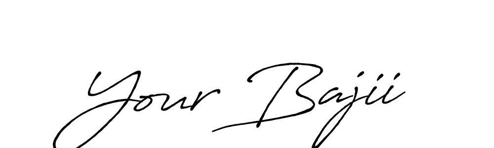 Make a beautiful signature design for name Your Bajii. Use this online signature maker to create a handwritten signature for free. Your Bajii signature style 7 images and pictures png