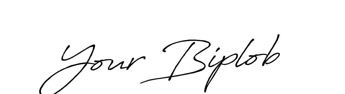 Your Biplob stylish signature style. Best Handwritten Sign (Antro_Vectra_Bolder) for my name. Handwritten Signature Collection Ideas for my name Your Biplob. Your Biplob signature style 7 images and pictures png