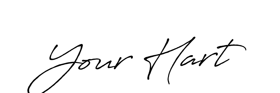 Make a short Your Hart signature style. Manage your documents anywhere anytime using Antro_Vectra_Bolder. Create and add eSignatures, submit forms, share and send files easily. Your Hart signature style 7 images and pictures png