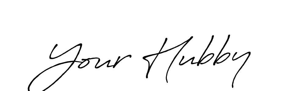 Similarly Antro_Vectra_Bolder is the best handwritten signature design. Signature creator online .You can use it as an online autograph creator for name Your Hubby. Your Hubby signature style 7 images and pictures png