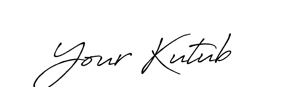 You should practise on your own different ways (Antro_Vectra_Bolder) to write your name (Your Kutub) in signature. don't let someone else do it for you. Your Kutub signature style 7 images and pictures png