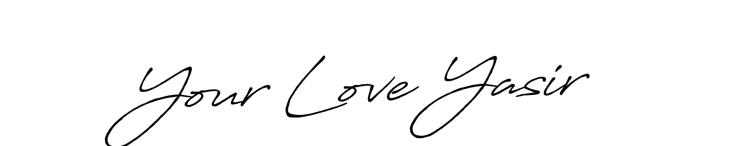 How to Draw Your Love Yasir signature style? Antro_Vectra_Bolder is a latest design signature styles for name Your Love Yasir. Your Love Yasir signature style 7 images and pictures png