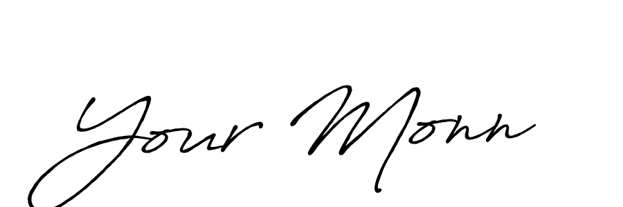 if you are searching for the best signature style for your name Your Monn. so please give up your signature search. here we have designed multiple signature styles  using Antro_Vectra_Bolder. Your Monn signature style 7 images and pictures png