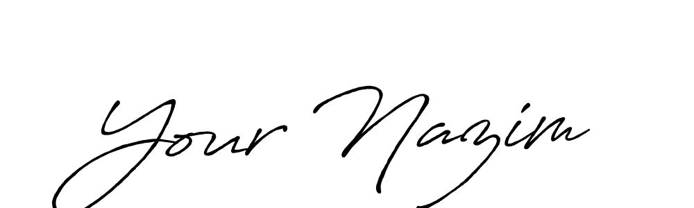 This is the best signature style for the Your Nazim name. Also you like these signature font (Antro_Vectra_Bolder). Mix name signature. Your Nazim signature style 7 images and pictures png