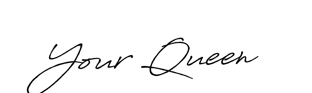 Make a short Your Queen signature style. Manage your documents anywhere anytime using Antro_Vectra_Bolder. Create and add eSignatures, submit forms, share and send files easily. Your Queen signature style 7 images and pictures png
