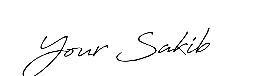 How to Draw Your Sakib signature style? Antro_Vectra_Bolder is a latest design signature styles for name Your Sakib. Your Sakib signature style 7 images and pictures png