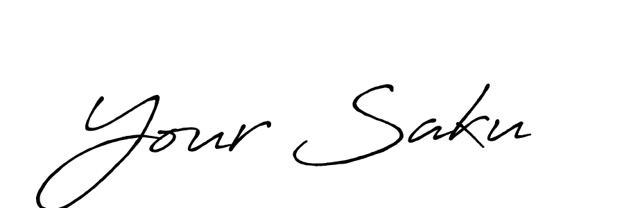 Also we have Your Saku name is the best signature style. Create professional handwritten signature collection using Antro_Vectra_Bolder autograph style. Your Saku signature style 7 images and pictures png