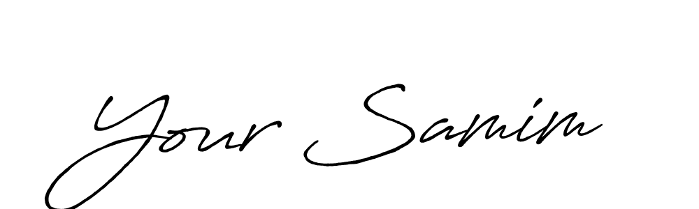 Once you've used our free online signature maker to create your best signature Antro_Vectra_Bolder style, it's time to enjoy all of the benefits that Your Samim name signing documents. Your Samim signature style 7 images and pictures png
