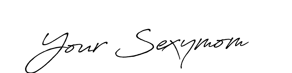 This is the best signature style for the Your Sexymom name. Also you like these signature font (Antro_Vectra_Bolder). Mix name signature. Your Sexymom signature style 7 images and pictures png