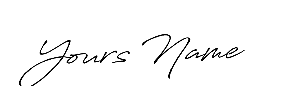 Make a beautiful signature design for name Yours Name. Use this online signature maker to create a handwritten signature for free. Yours Name signature style 7 images and pictures png