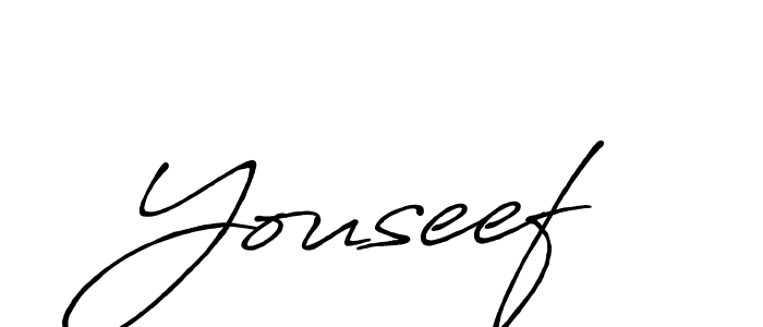 You should practise on your own different ways (Antro_Vectra_Bolder) to write your name (Youseef) in signature. don't let someone else do it for you. Youseef signature style 7 images and pictures png