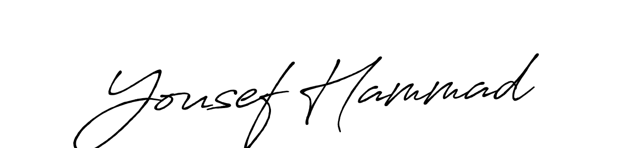 This is the best signature style for the Yousef Hammad name. Also you like these signature font (Antro_Vectra_Bolder). Mix name signature. Yousef Hammad signature style 7 images and pictures png