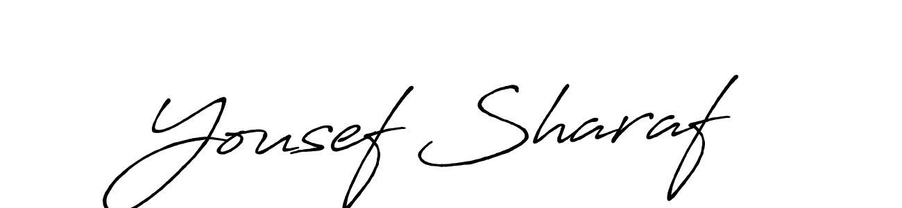 if you are searching for the best signature style for your name Yousef Sharaf. so please give up your signature search. here we have designed multiple signature styles  using Antro_Vectra_Bolder. Yousef Sharaf signature style 7 images and pictures png