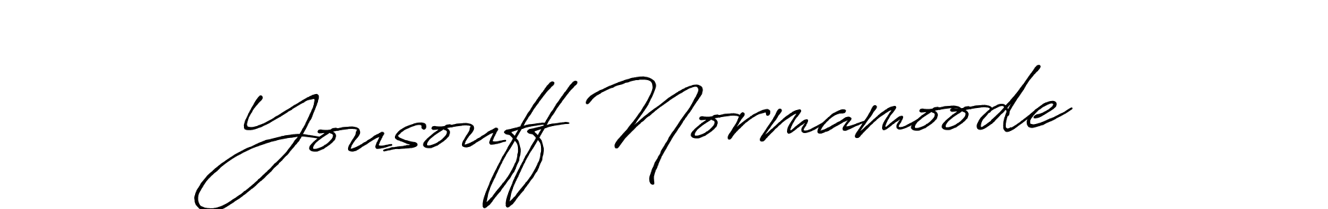 Also You can easily find your signature by using the search form. We will create Yousouff Normamoode name handwritten signature images for you free of cost using Antro_Vectra_Bolder sign style. Yousouff Normamoode signature style 7 images and pictures png