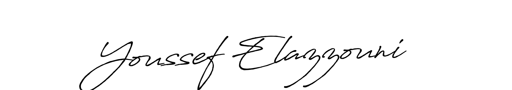 Make a short Youssef Elazzouni signature style. Manage your documents anywhere anytime using Antro_Vectra_Bolder. Create and add eSignatures, submit forms, share and send files easily. Youssef Elazzouni signature style 7 images and pictures png