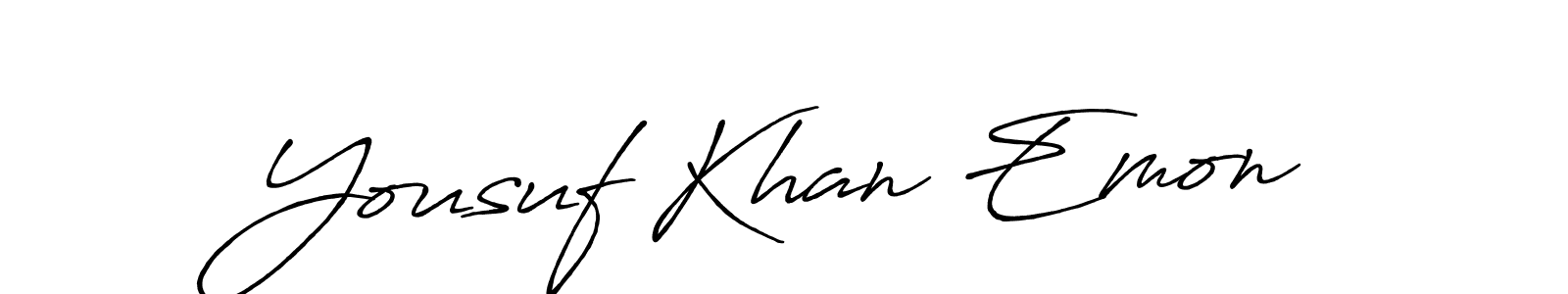 Here are the top 10 professional signature styles for the name Yousuf Khan Emon. These are the best autograph styles you can use for your name. Yousuf Khan Emon signature style 7 images and pictures png