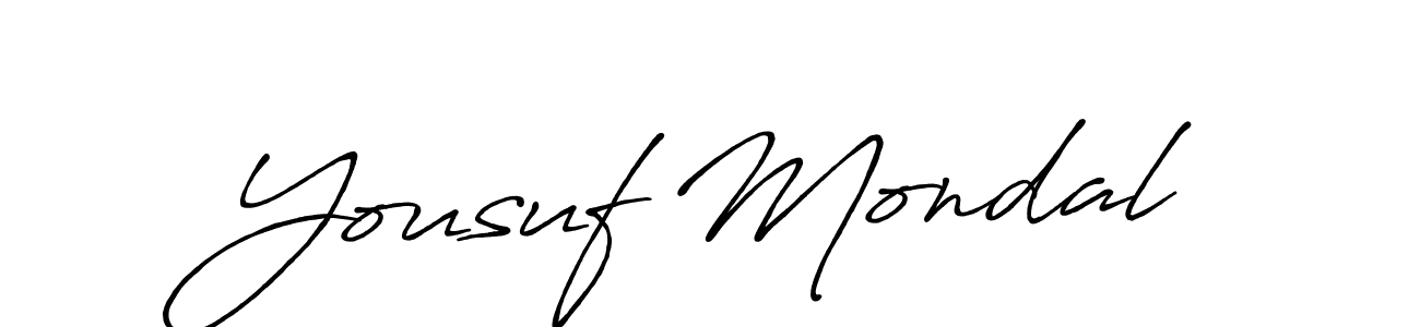Once you've used our free online signature maker to create your best signature Antro_Vectra_Bolder style, it's time to enjoy all of the benefits that Yousuf Mondal name signing documents. Yousuf Mondal signature style 7 images and pictures png