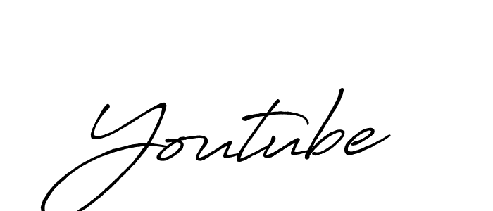 Also You can easily find your signature by using the search form. We will create Youtube name handwritten signature images for you free of cost using Antro_Vectra_Bolder sign style. Youtube signature style 7 images and pictures png