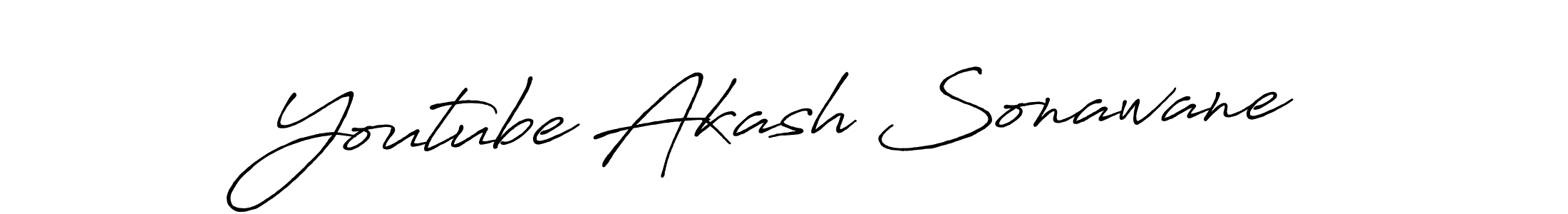 It looks lik you need a new signature style for name Youtube Akash Sonawane. Design unique handwritten (Antro_Vectra_Bolder) signature with our free signature maker in just a few clicks. Youtube Akash Sonawane signature style 7 images and pictures png