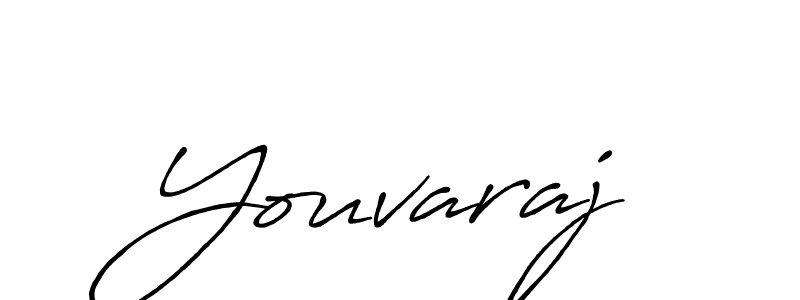 It looks lik you need a new signature style for name Youvaraj. Design unique handwritten (Antro_Vectra_Bolder) signature with our free signature maker in just a few clicks. Youvaraj signature style 7 images and pictures png