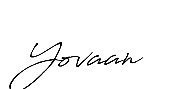 Design your own signature with our free online signature maker. With this signature software, you can create a handwritten (Antro_Vectra_Bolder) signature for name Yovaan. Yovaan signature style 7 images and pictures png